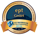ept gewinnt Bayerischen Mittelstandspreis